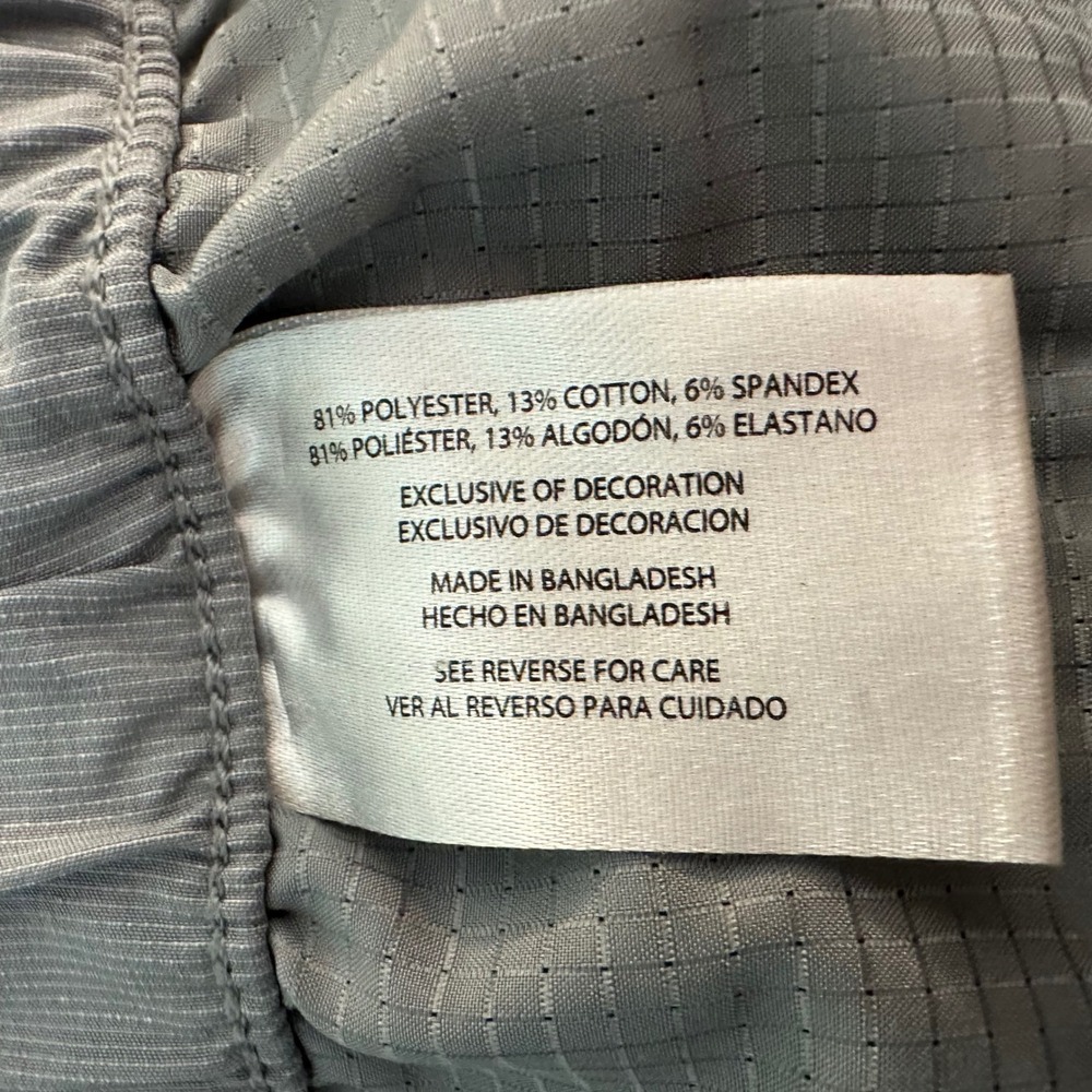 Banana Republic Mens Gray Flat Front Chino‎ Shorts Size 38 - Picture 12 of 13